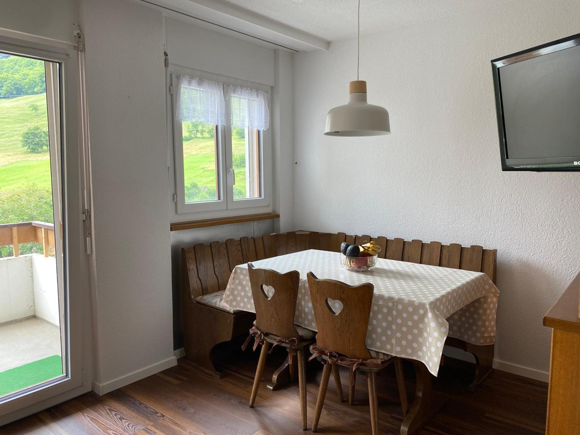 Ferienwohnung Alpen-Zauber Лойкербад Экстерьер фото